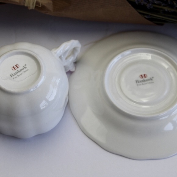 HANKOOK  fine bone china tea cup and saucer - Picture 6 of 12